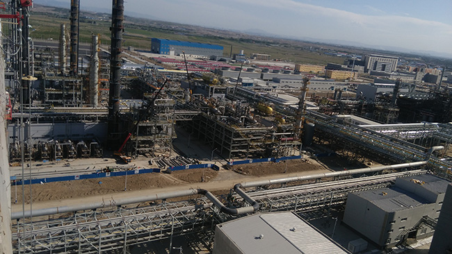 天辰神華新疆68萬噸/年煤基新材料項目氣化裝置保溫絕熱工程